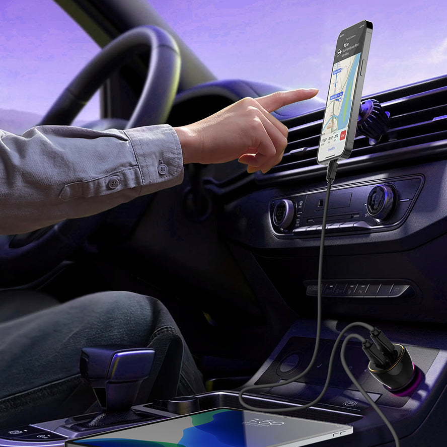 60W lader med doble PD utganger for superrask billading