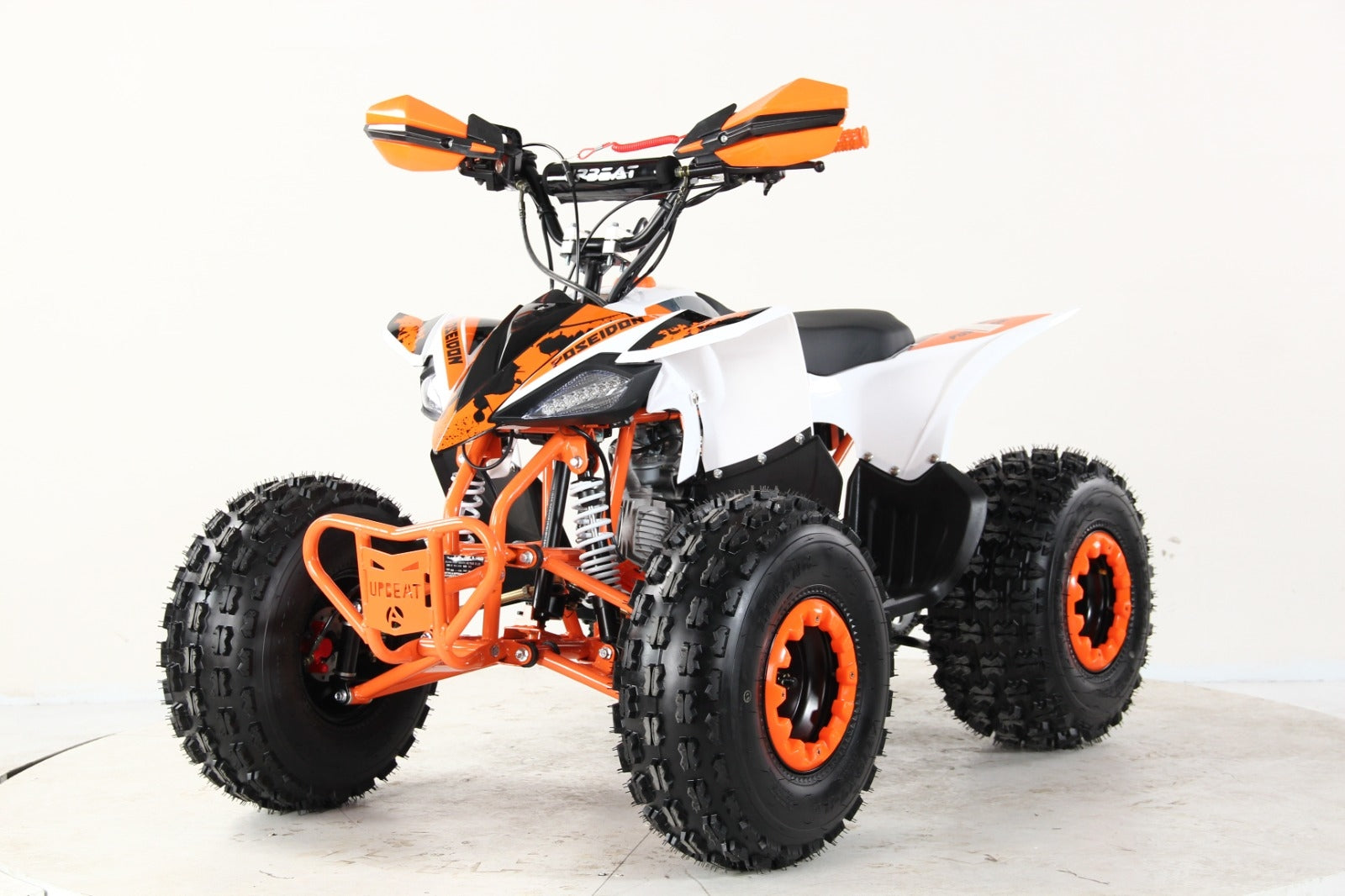 Poseidon 125 cc Stor barnemodell 3+1 med 8" hjul og hydrauliske bremser både fremme og bak m.m. Orange
