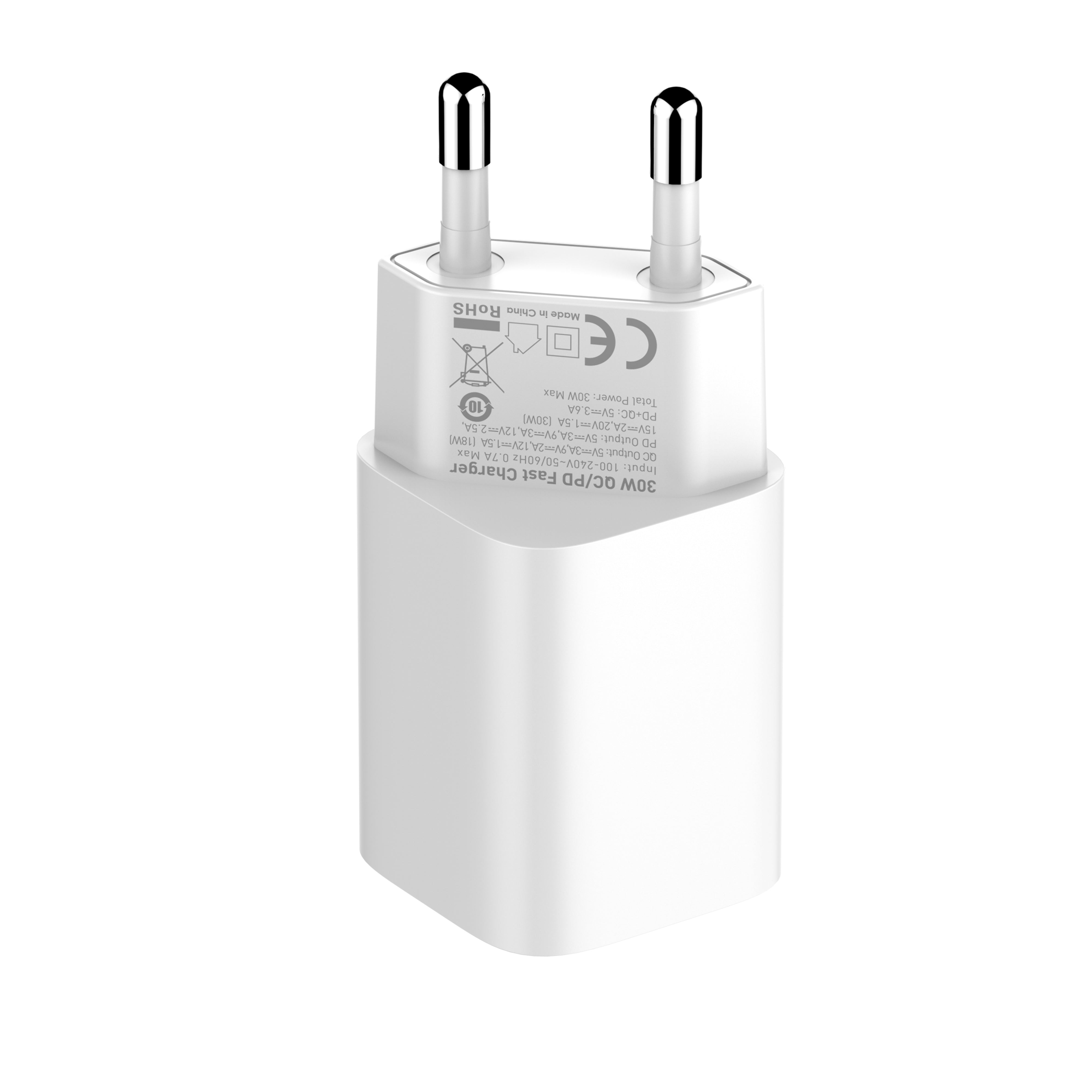 A2317C 30W Hurtiglader med 2 utganger - PD/QC3.0