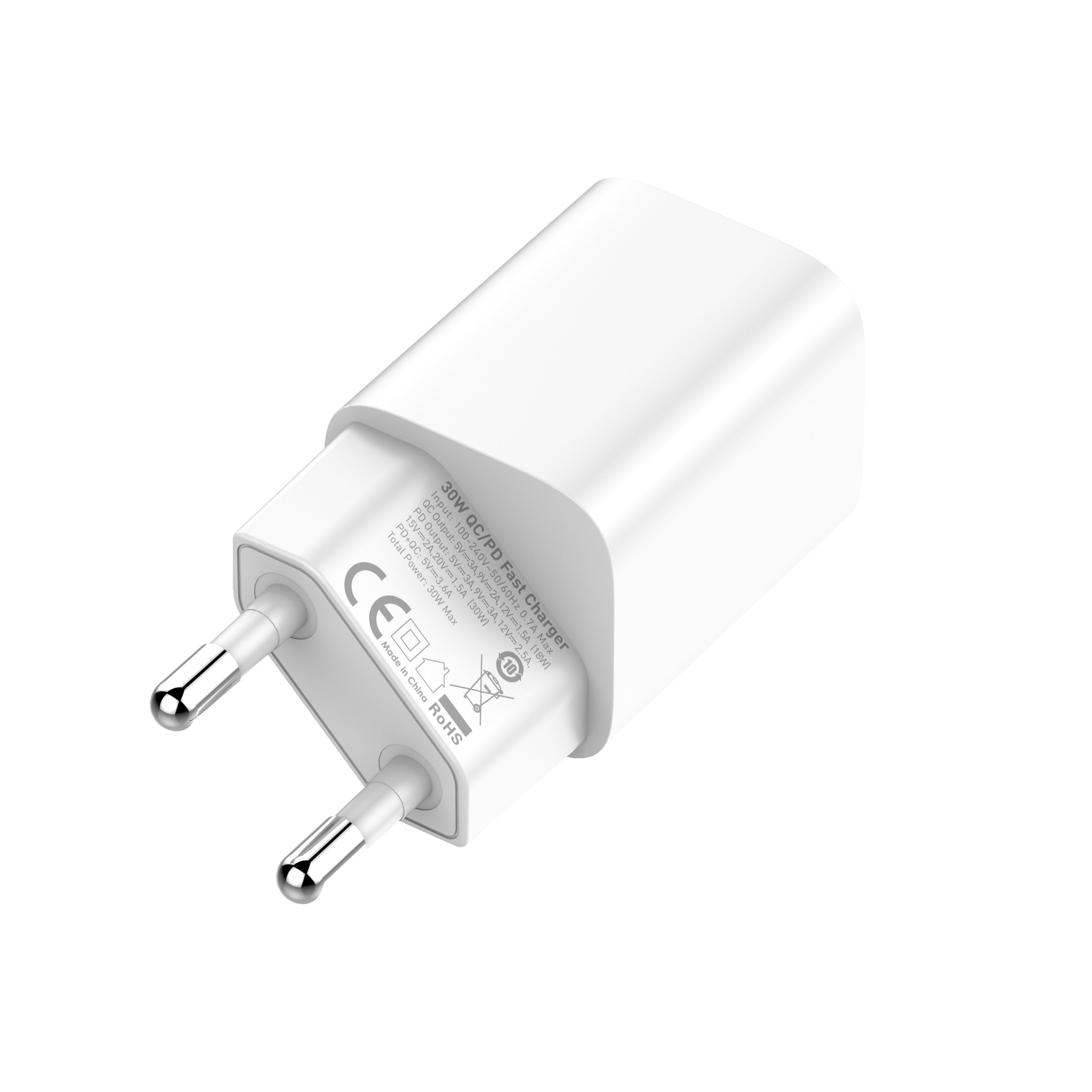 A2317C 30W Hurtiglader med 2 utganger - PD/QC3.0