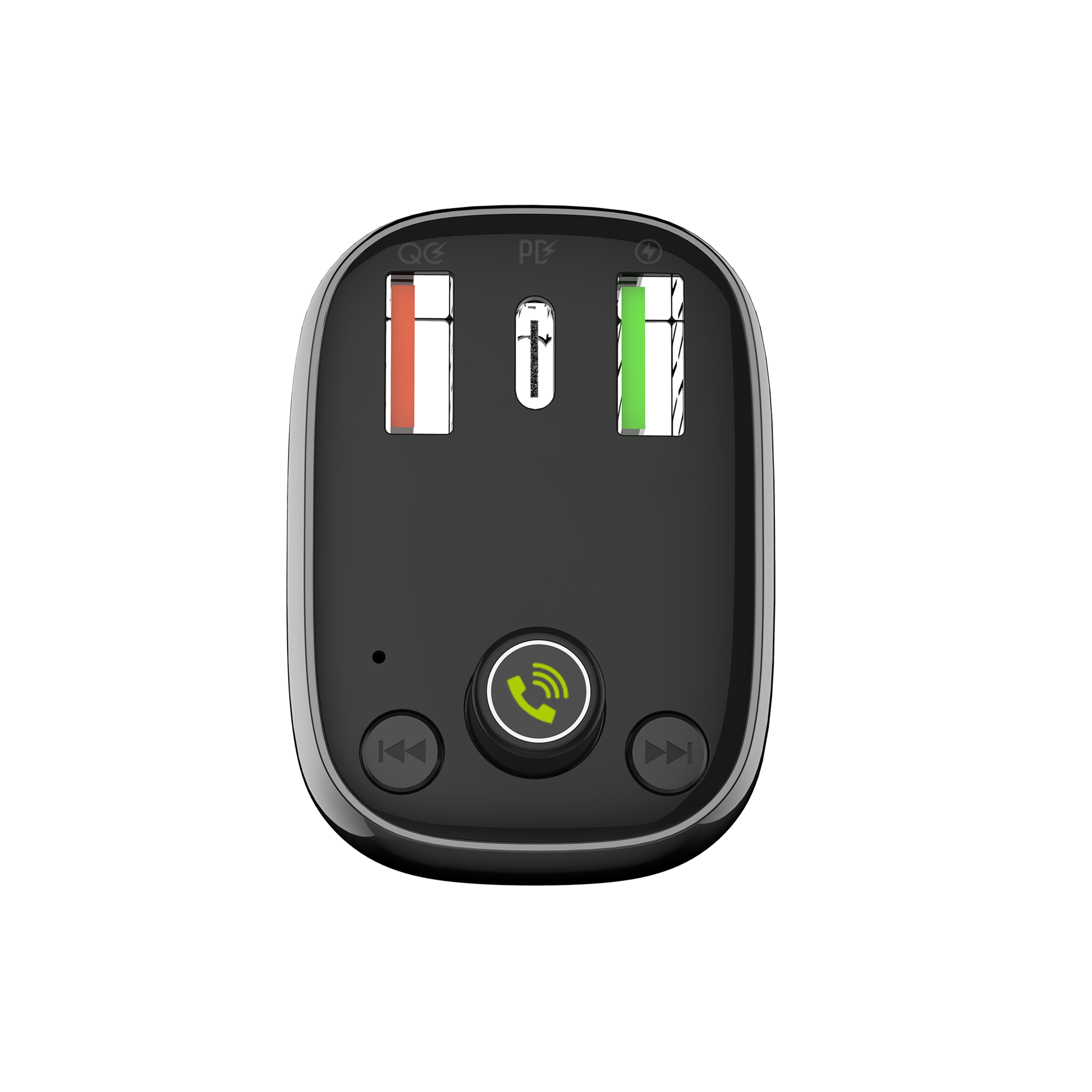 30W billader med innebygget handsfree for Bluetooth 5.0