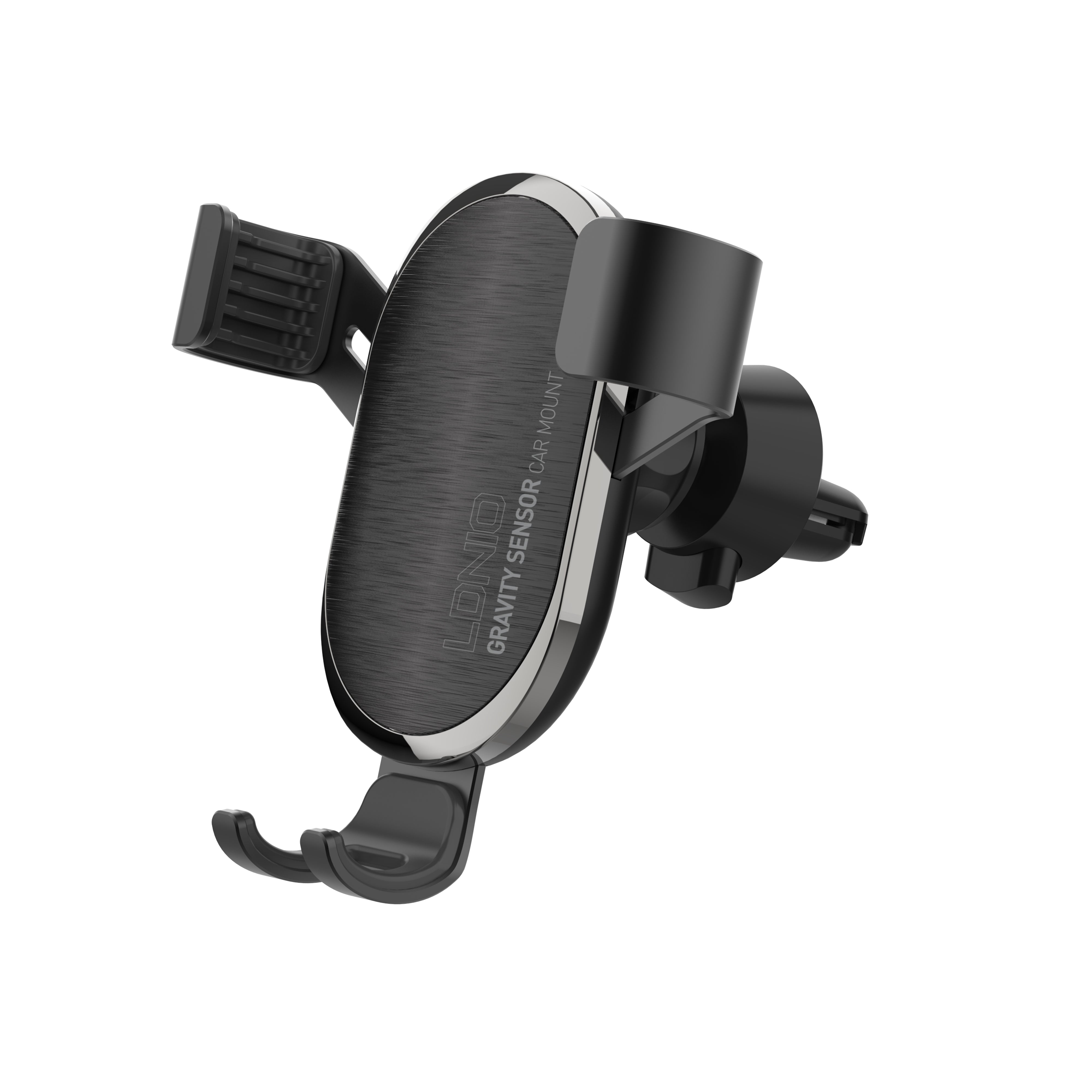 Universal mobiltelefonholder i metall som kan roteres 360 grader