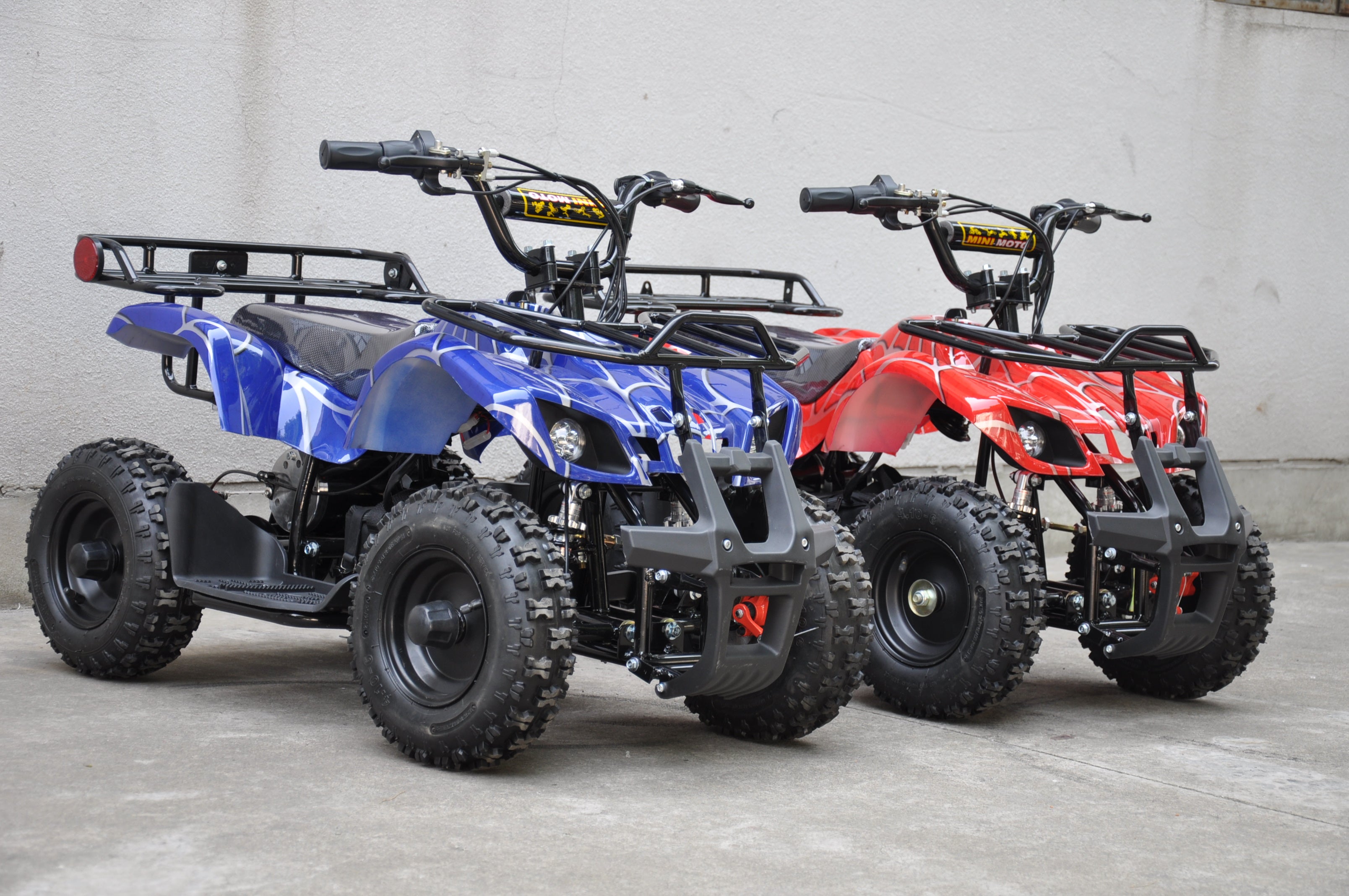 800 W Elektrisk barne ATV blå F1