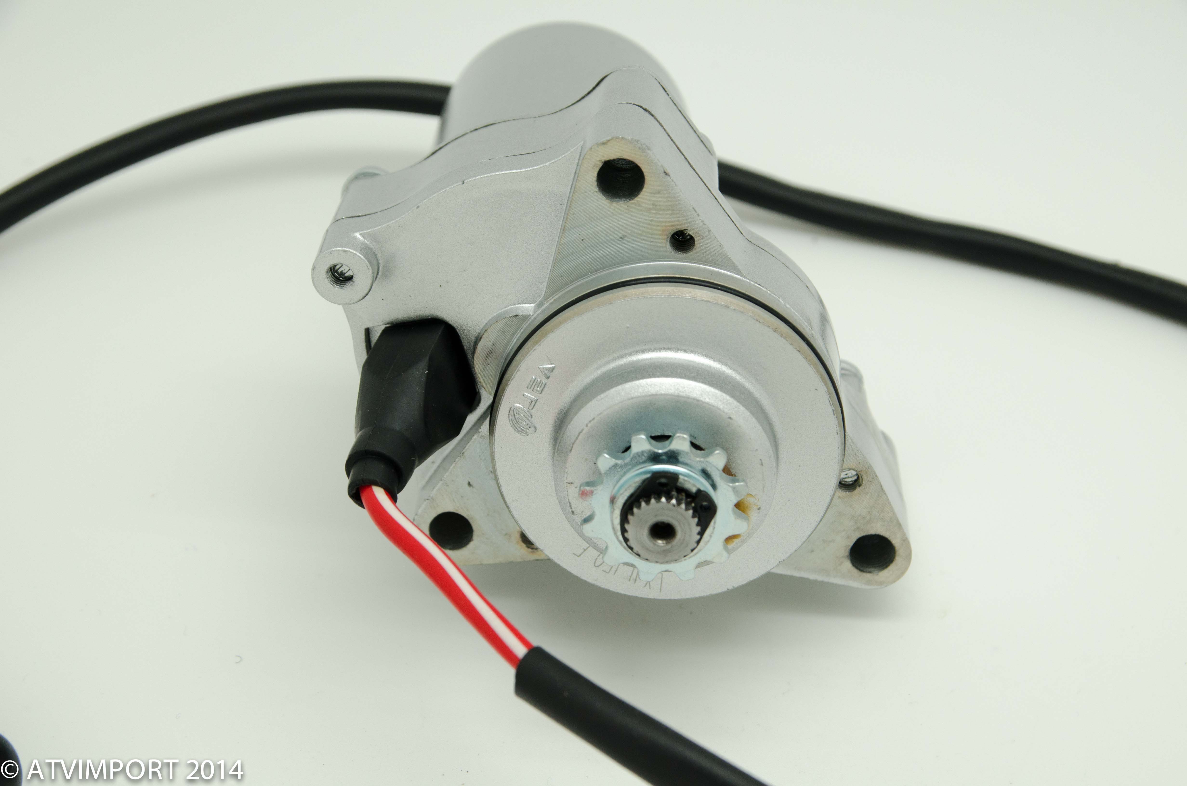 Startmotor sølv 70cc-125cc