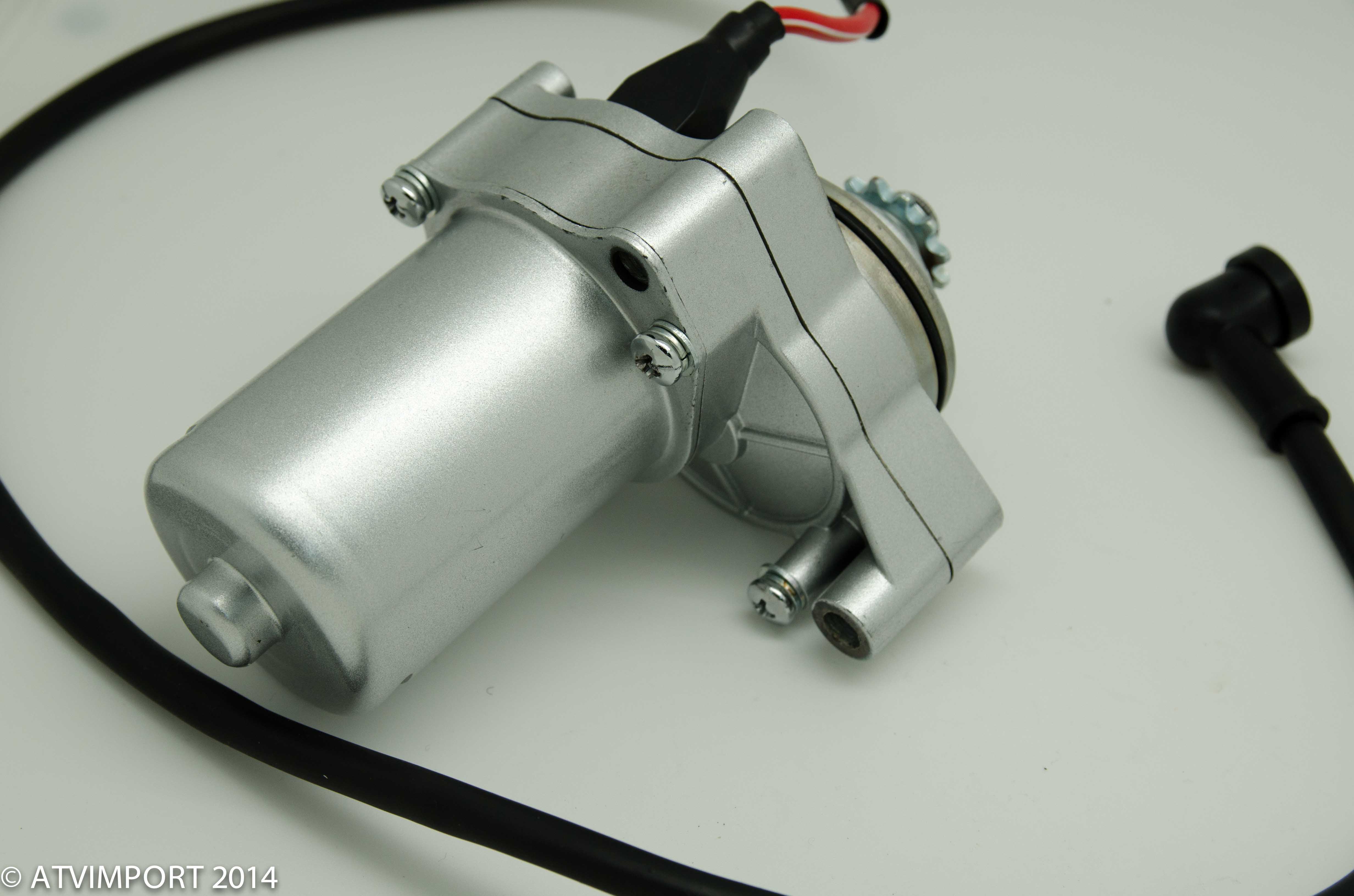 Startmotor sølv 70cc-125cc