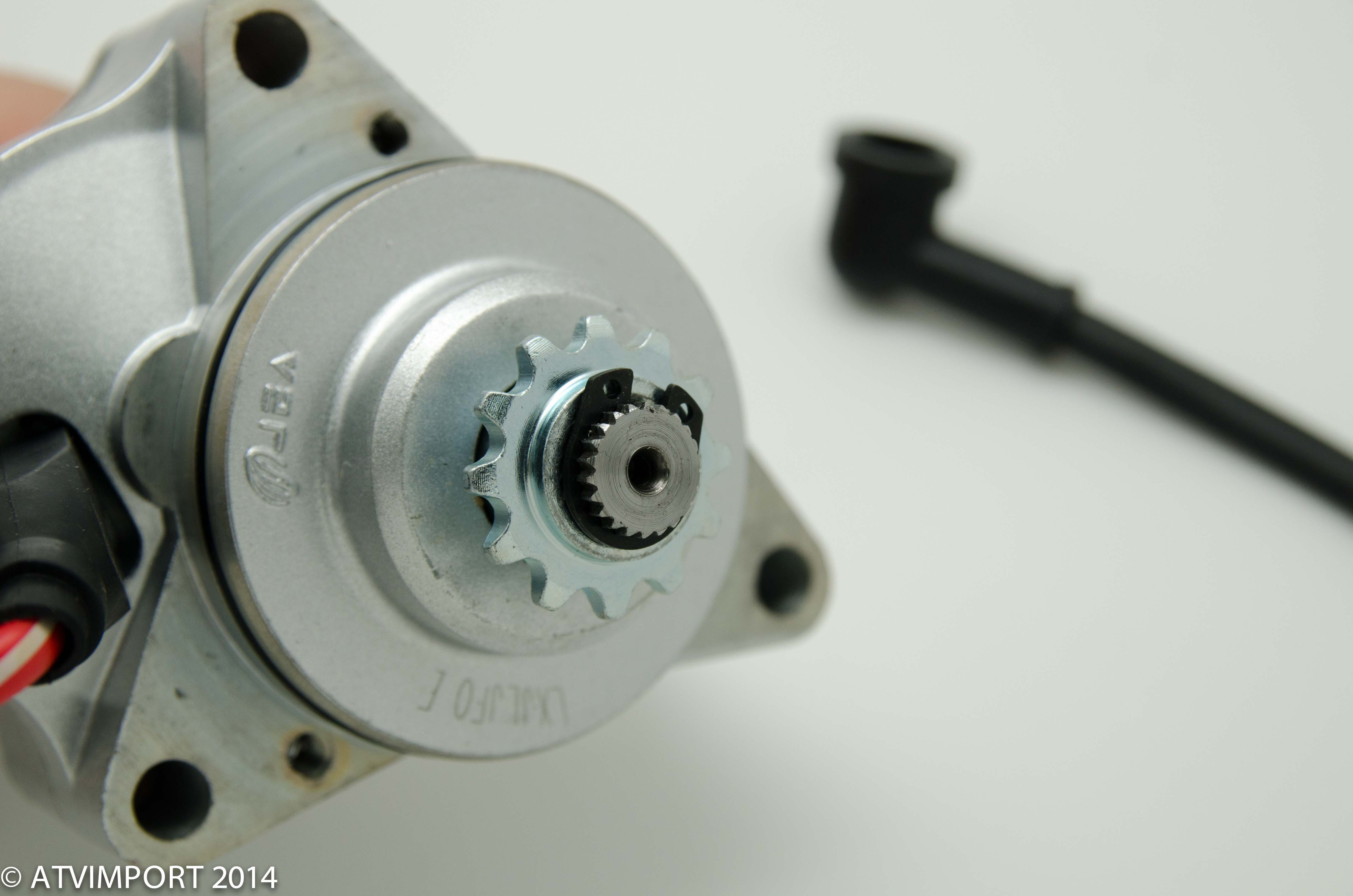 Startmotor sølv 70cc-125cc