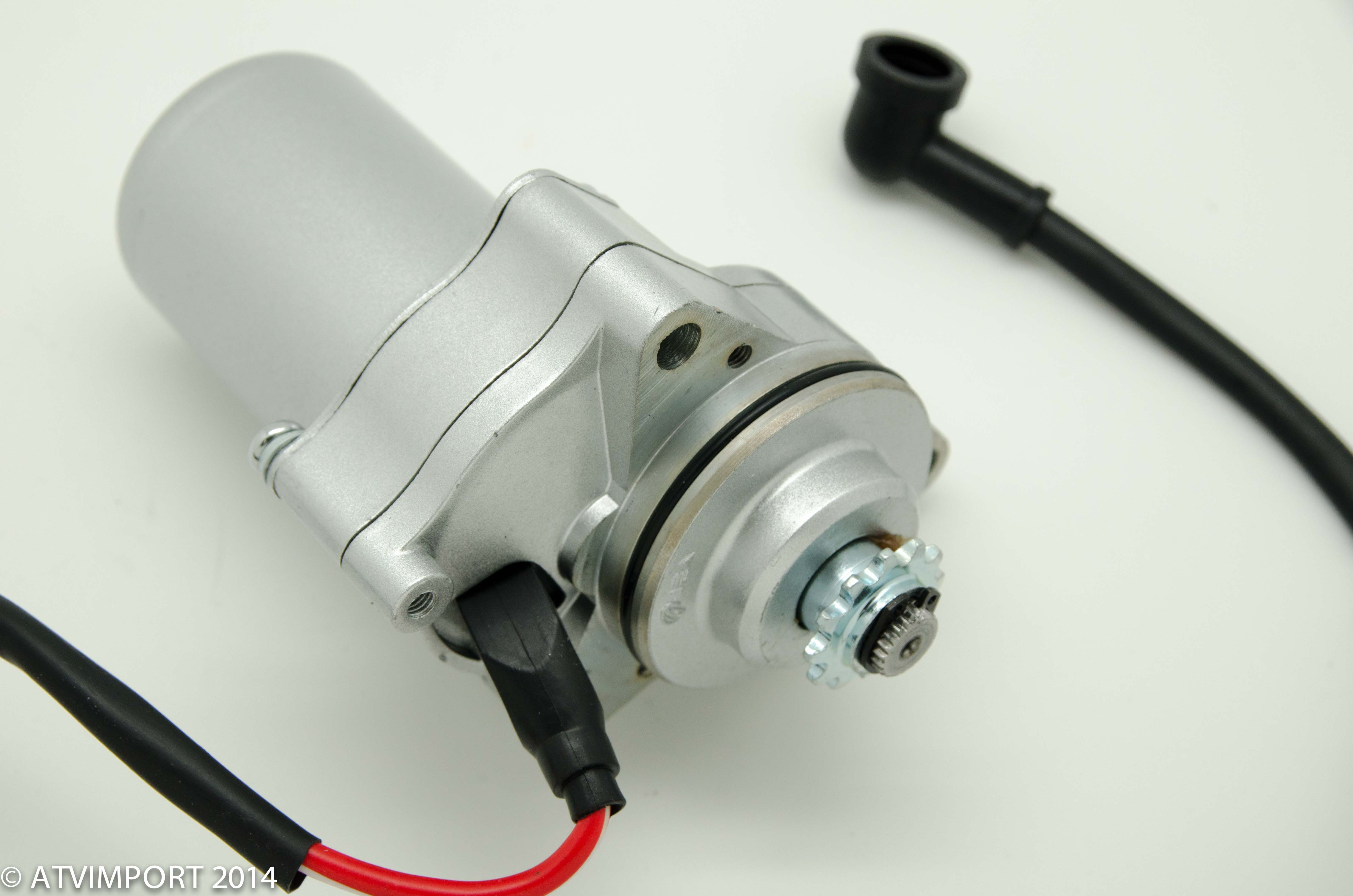 Startmotor sølv 70cc-125cc