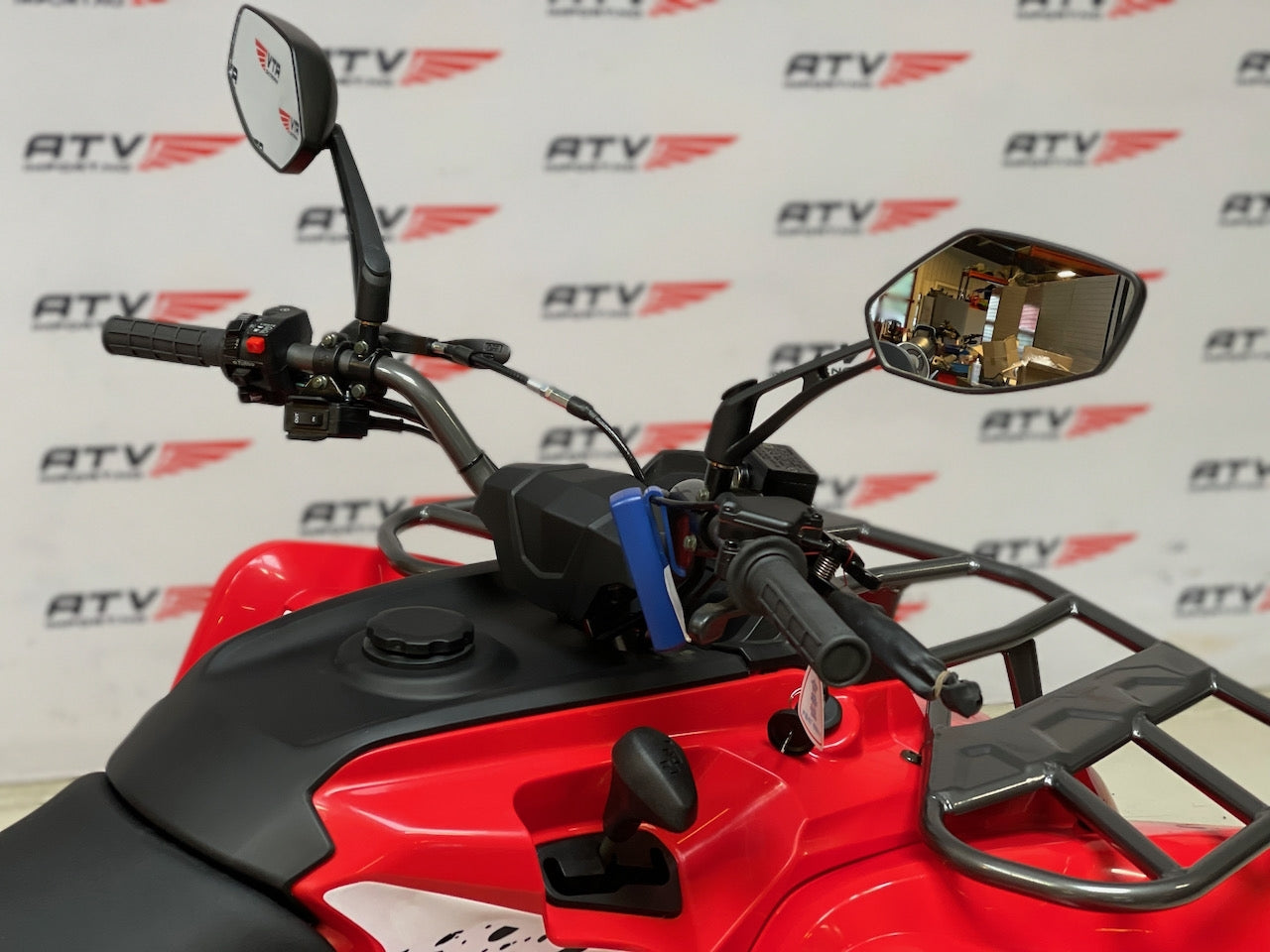 NY MODELL - 200cc Hammer II - Stor modell m/vinsj - rød