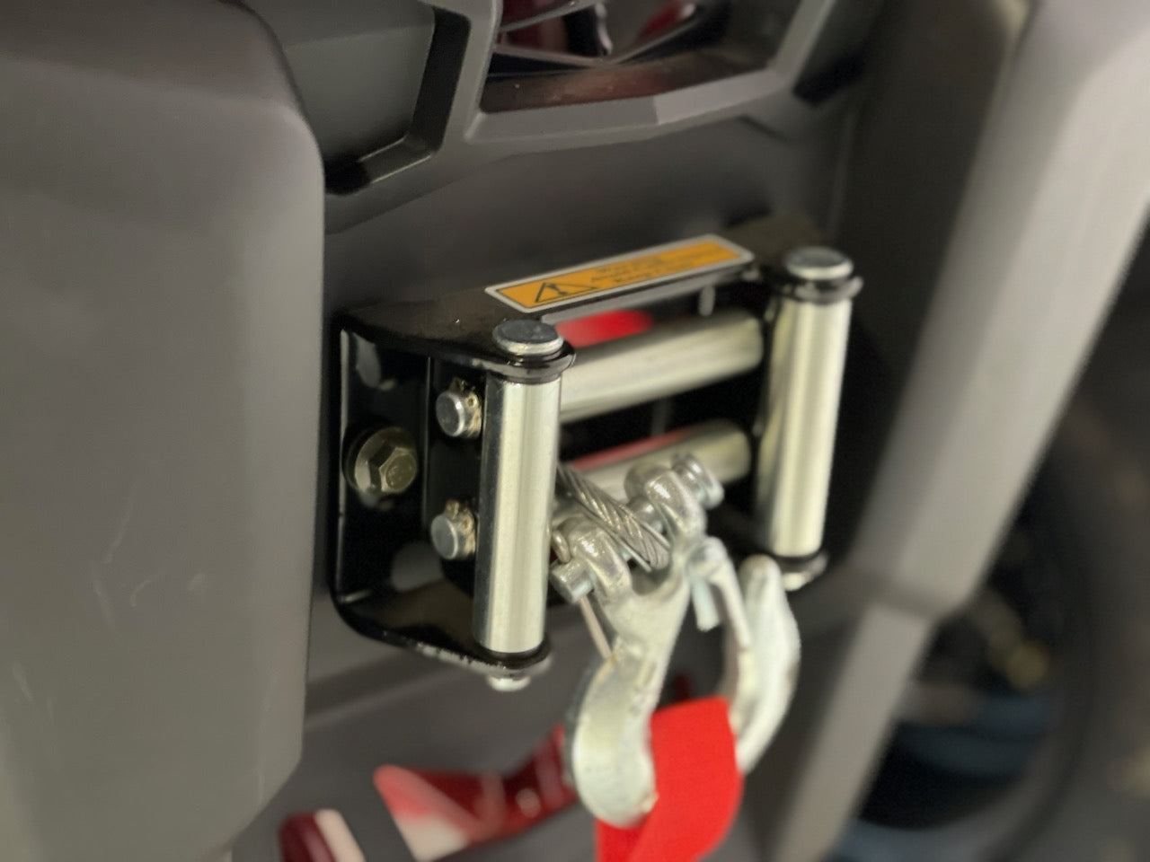 NY MODELL - 200cc Hammer II - Stor modell m/vinsj - rød