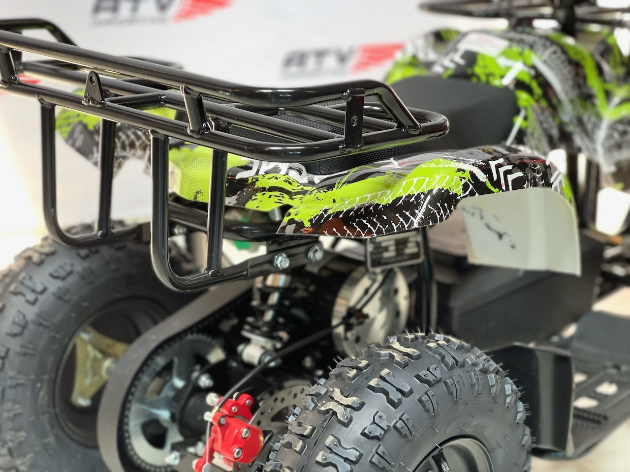 800 W Elektrisk barne ATV grønn F1