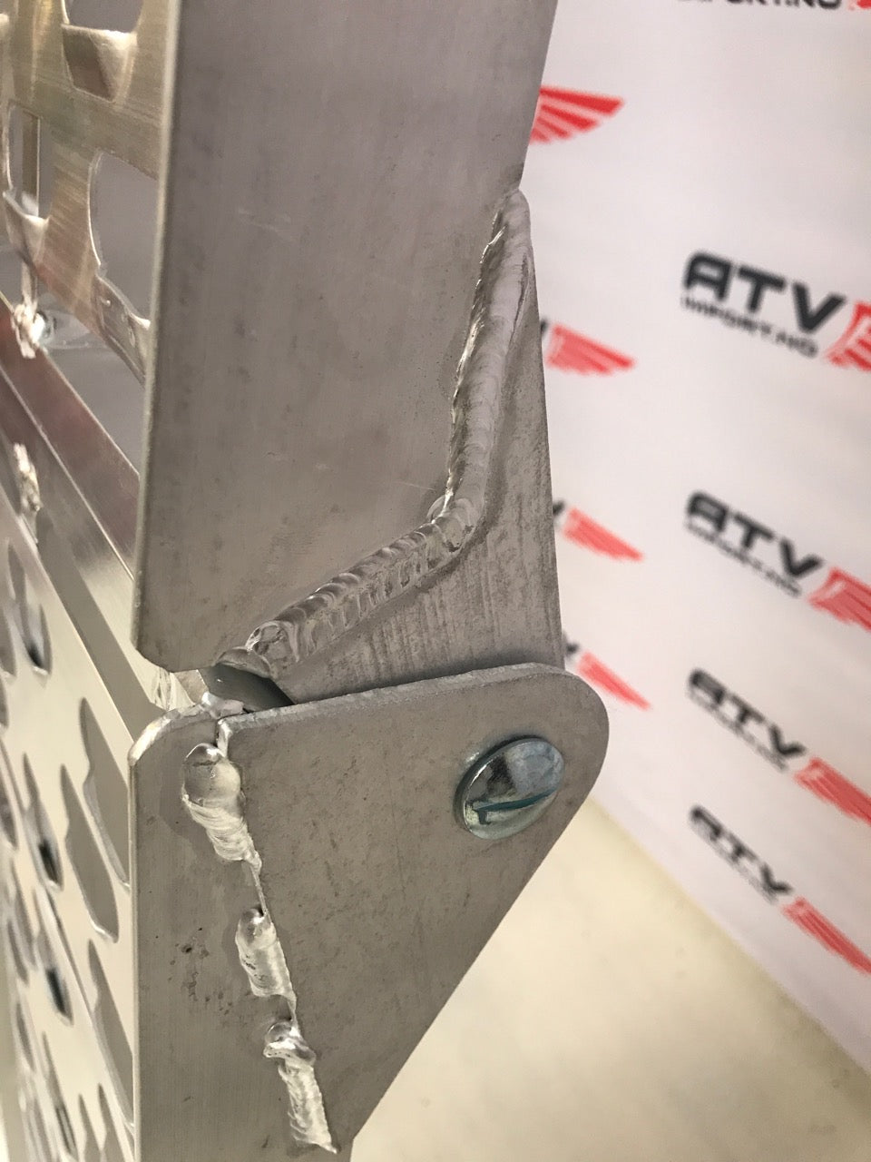 KJØRERAMPE ATV m/støtteben par (2 stk)