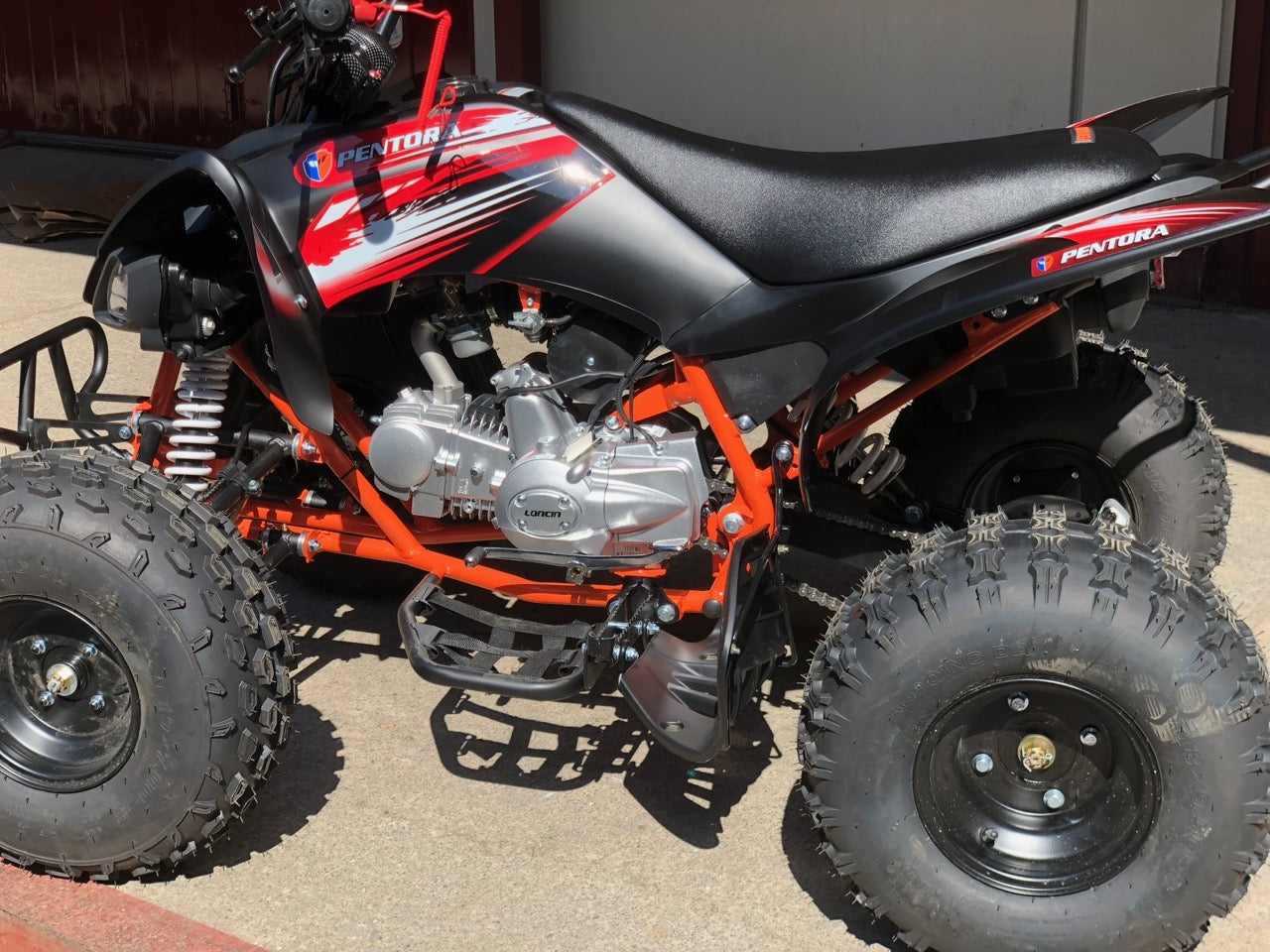 125cc Pentora Y45 Mattsort - nedsatt pris