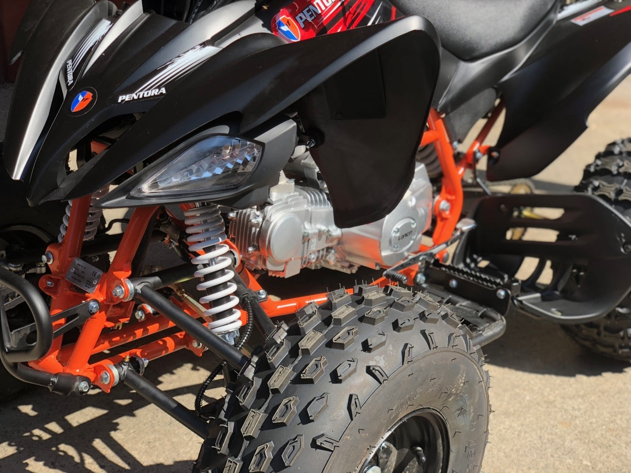 125cc Pentora Y45 Mattsort - nedsatt pris