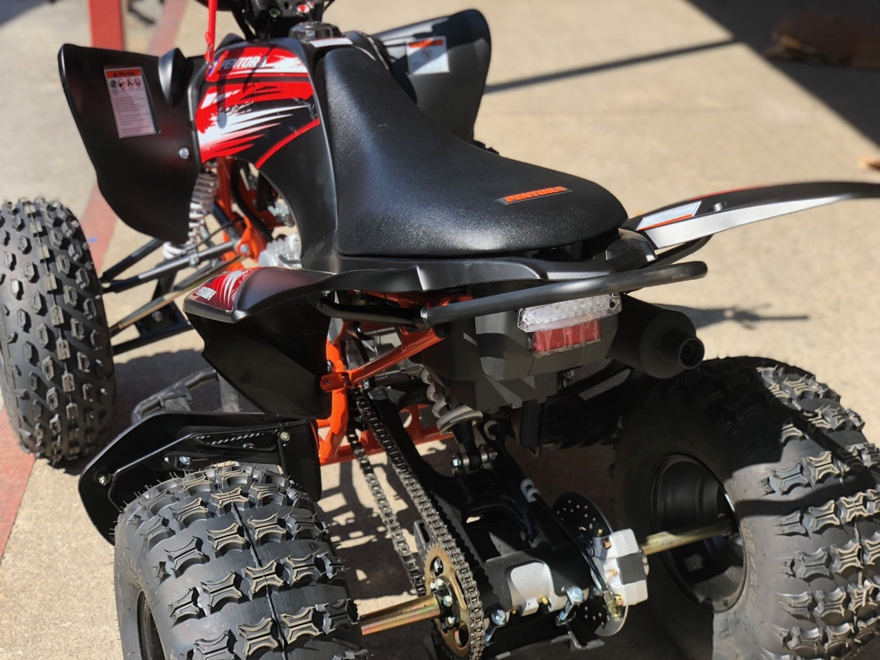 125cc Pentora Y45 Mattsort - nedsatt pris