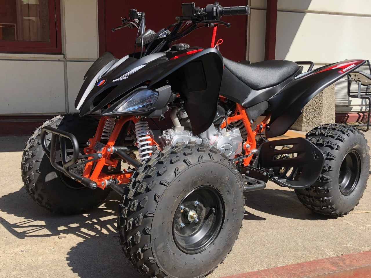 125cc Pentora Y45 Mattsort - nedsatt pris