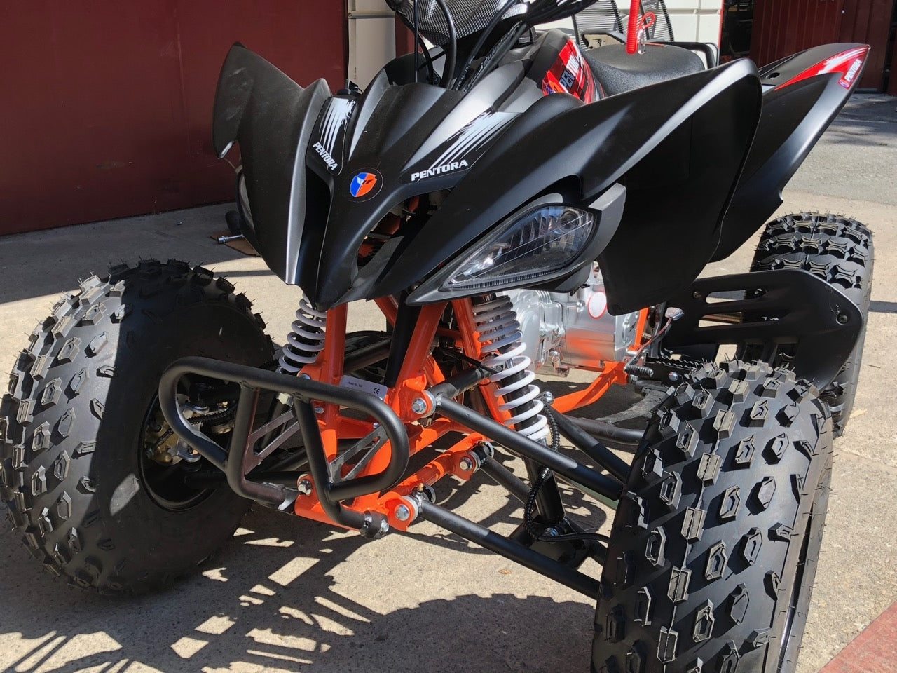 125cc Pentora Y45 Mattsort - nedsatt pris