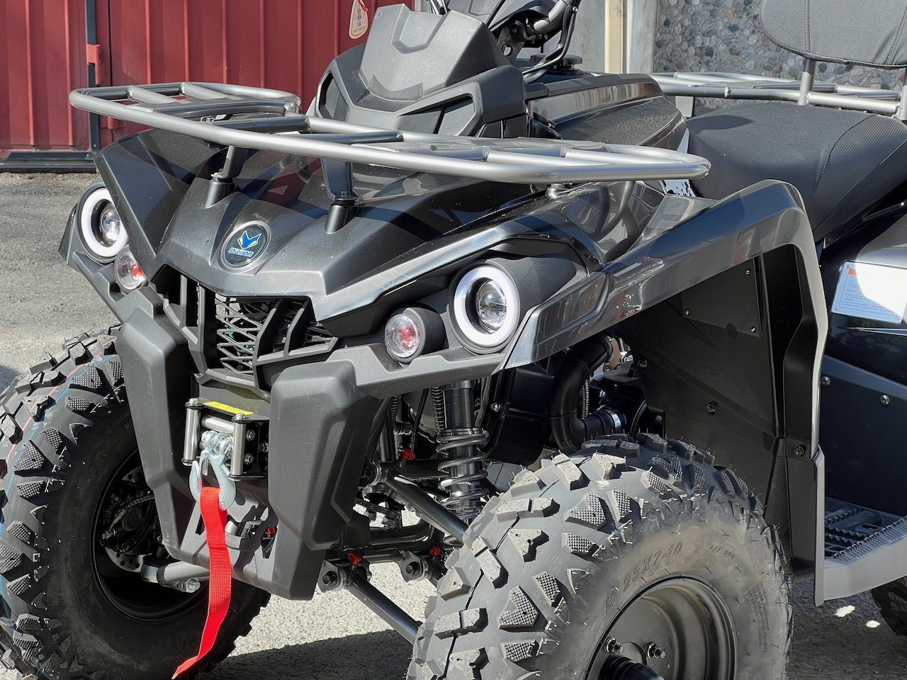 NY MODELL - 200cc Hammer II - Stor modell m/vinsj - sort
