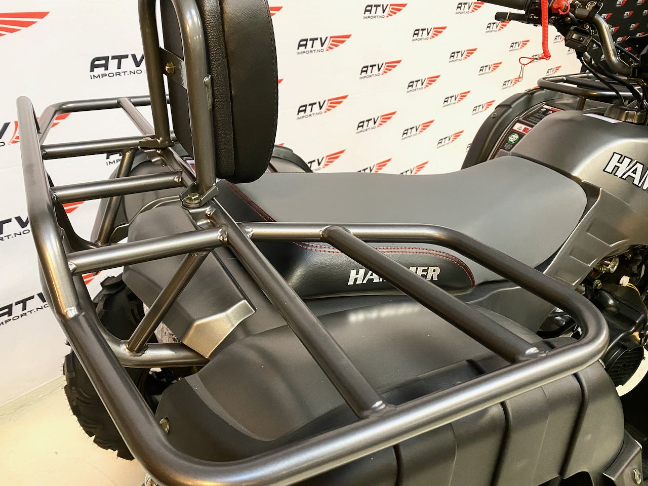 200cc Hammer - Carbon grå m/alu.felger og vinsj + Ledbar