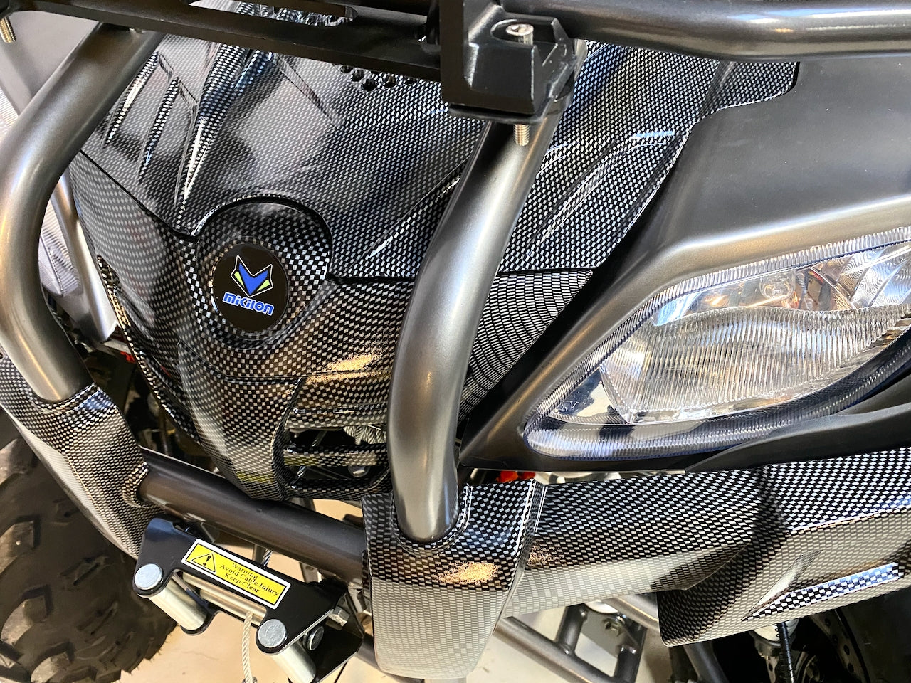 200cc Hammer - Carbon grå m/alu.felger og vinsj + Ledbar