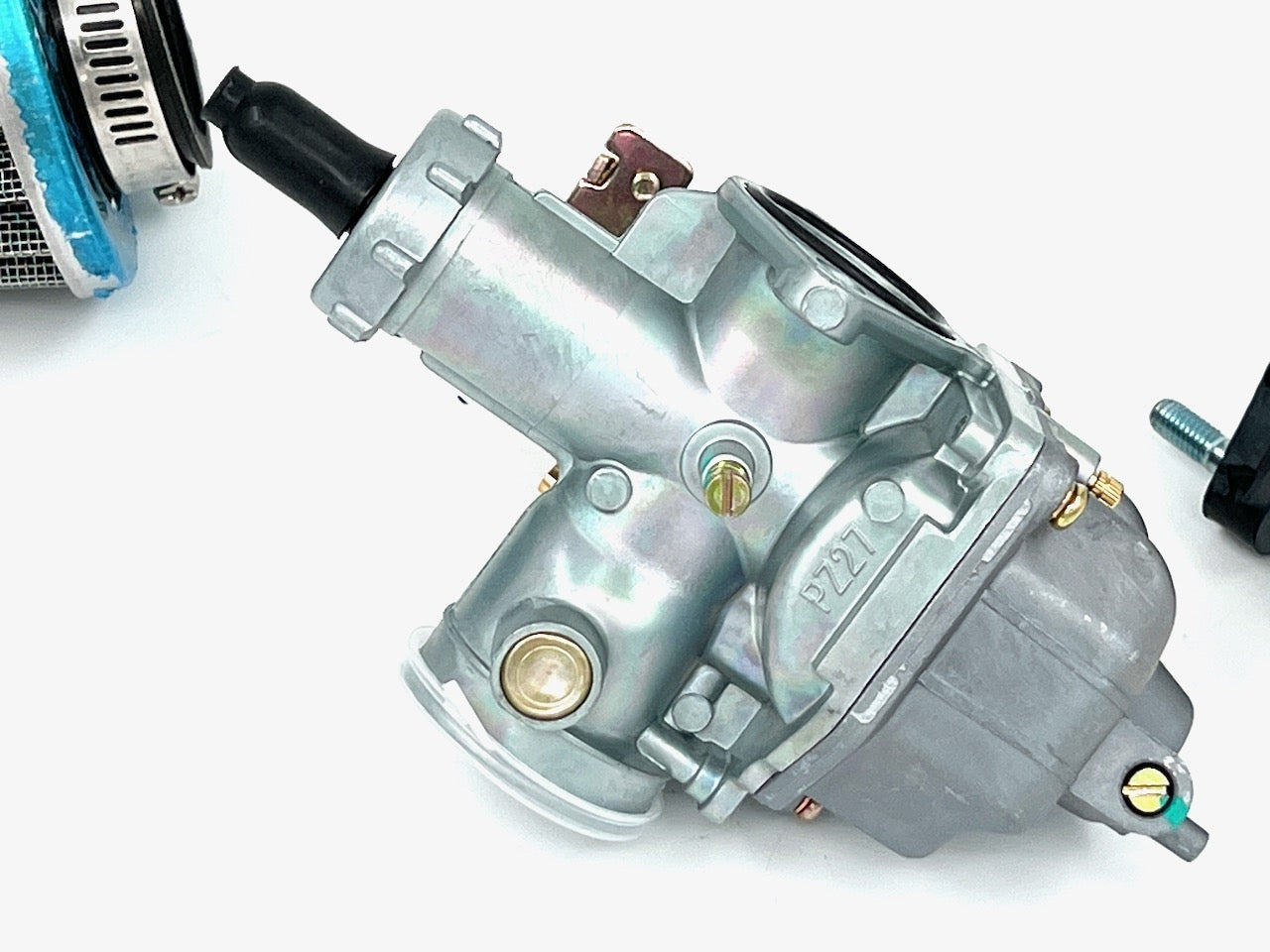 Forgasser PZ27 m/innsug og luftfilter for wiretilkobling (chaokehendel på styret)