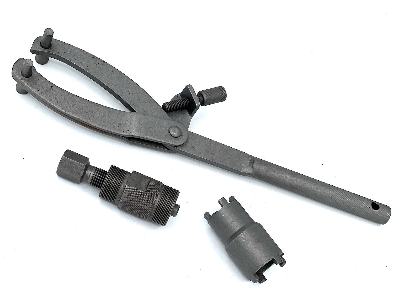 Svinghjulavdragersett i tre deler 24mm/27mm utvendige gjenger