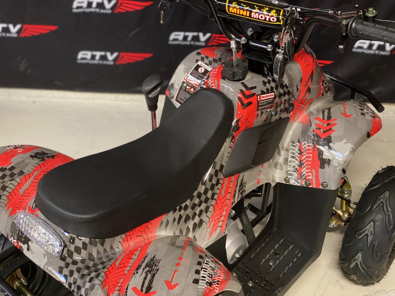110cc Barnemodell - Rød F1