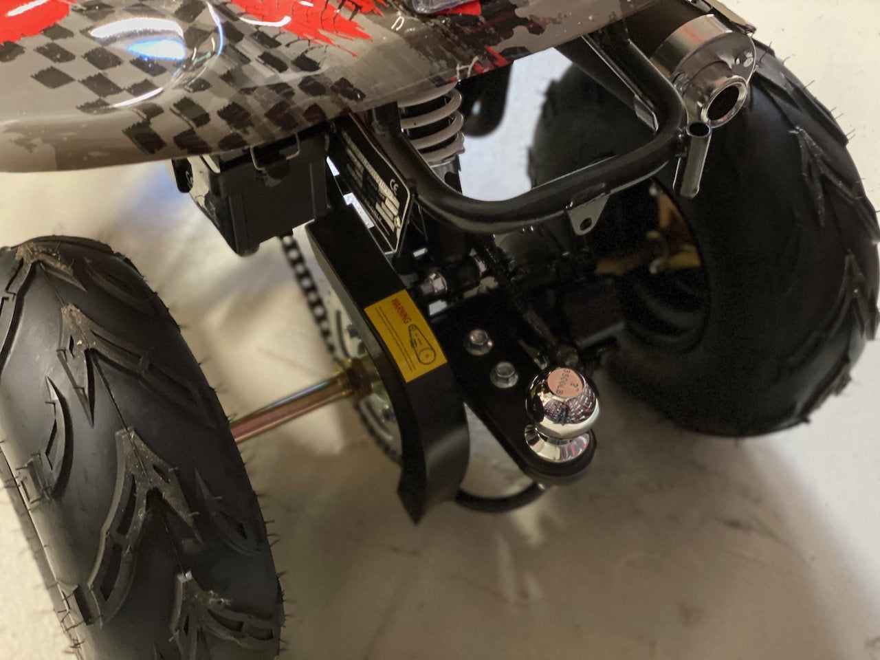110cc Barnemodell - Rød F1