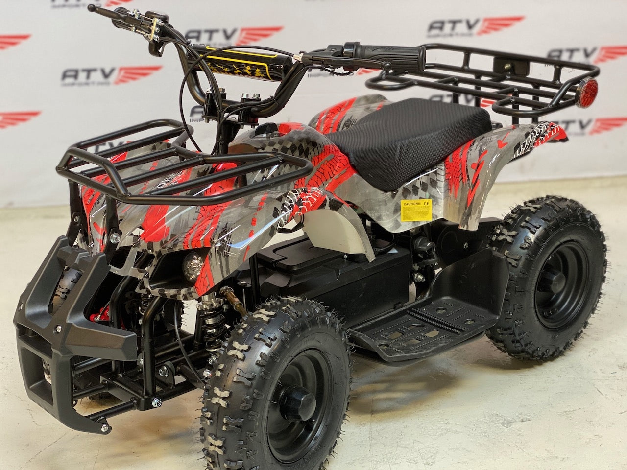 800 W Elektrisk barne ATV rød F1