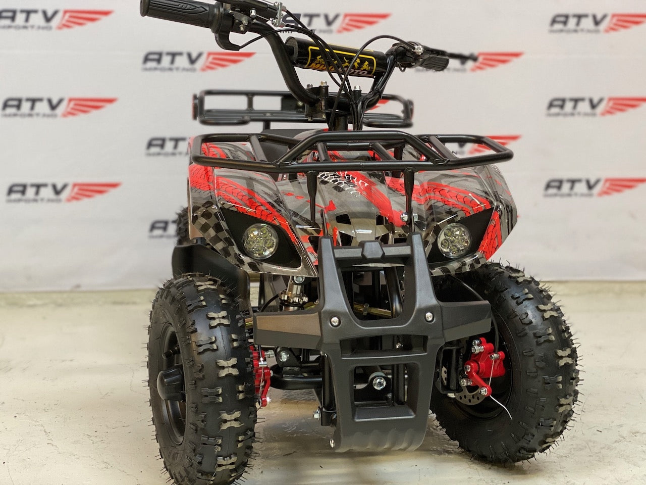 800 W Elektrisk barne ATV rød F1