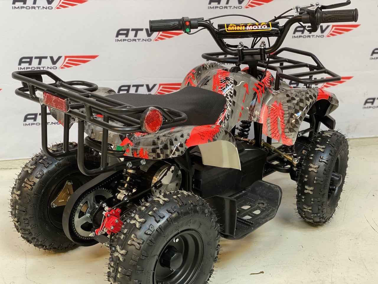 800 W Elektrisk barne ATV rød F1