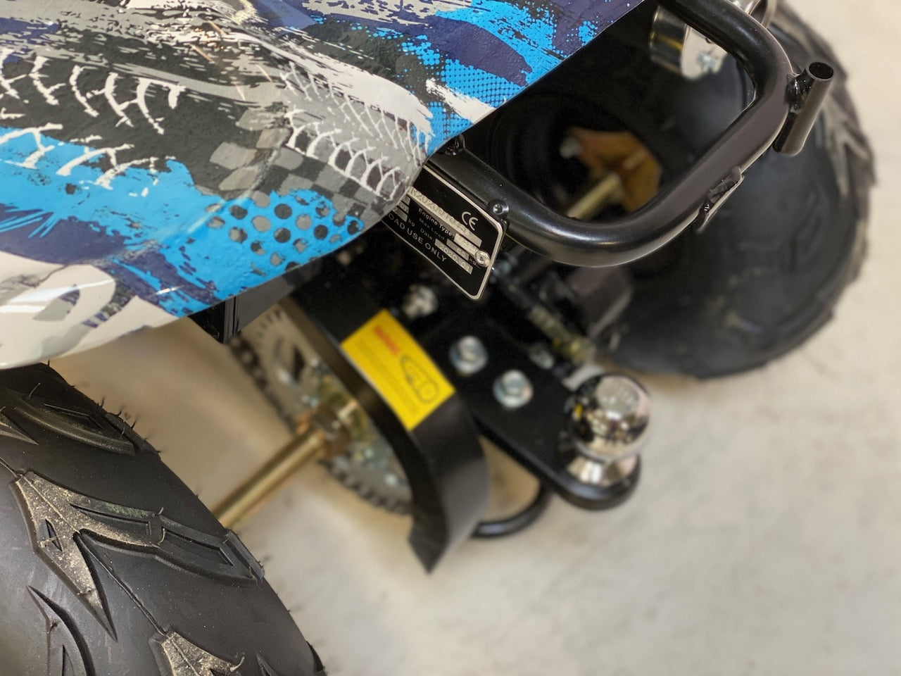 110cc Barnemodell - Blå F1