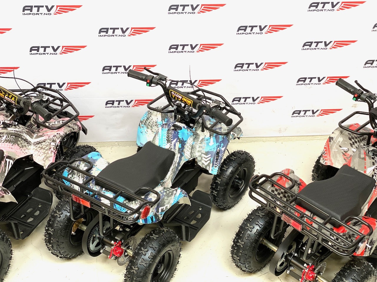 800 W Elektrisk barne ATV rød F1