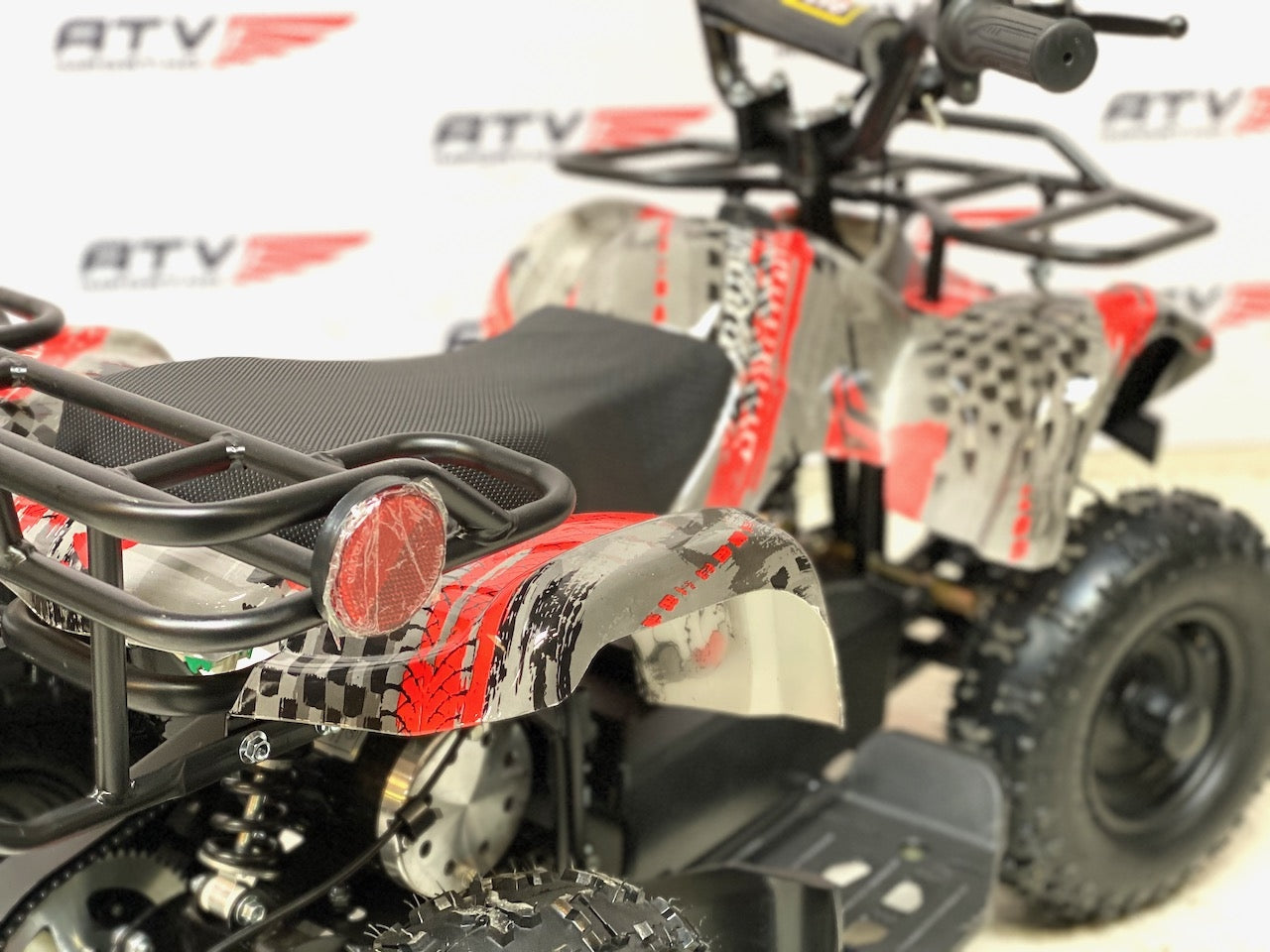 800 W Elektrisk barne ATV rød F1