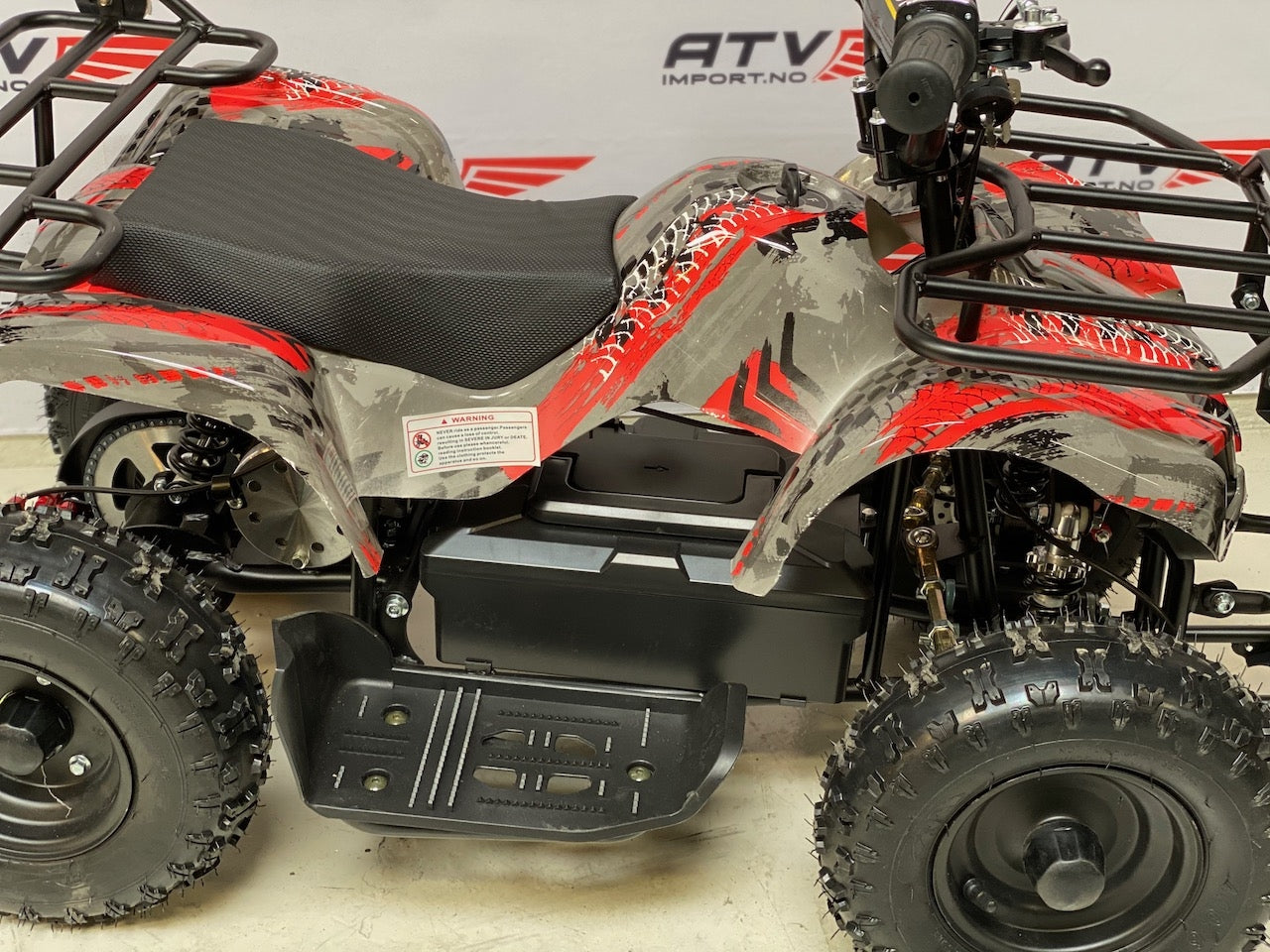 800 W Elektrisk barne ATV rød F1