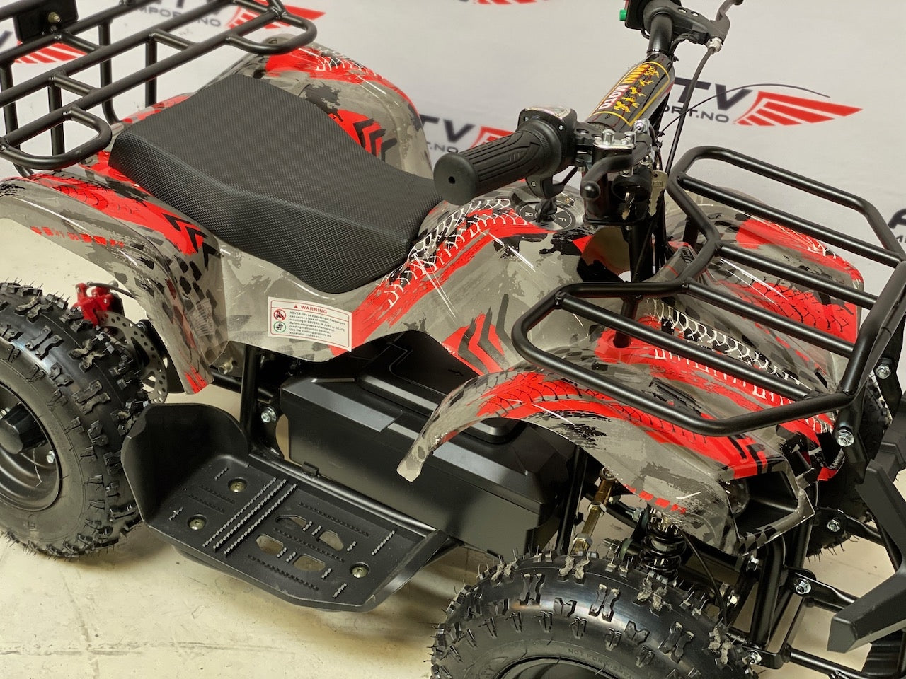 800 W Elektrisk barne ATV rød F1