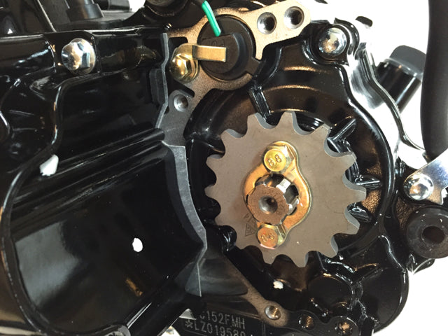 LONCIN motor 110cc 1+1, sort