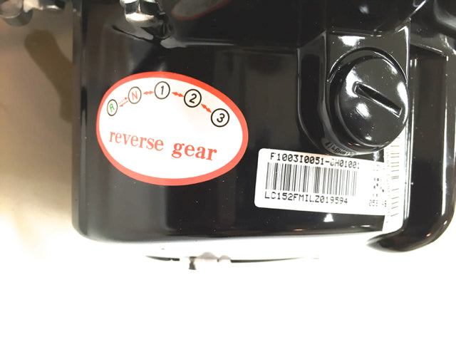 LONCIN komplett motor 125cc 3+1, sort