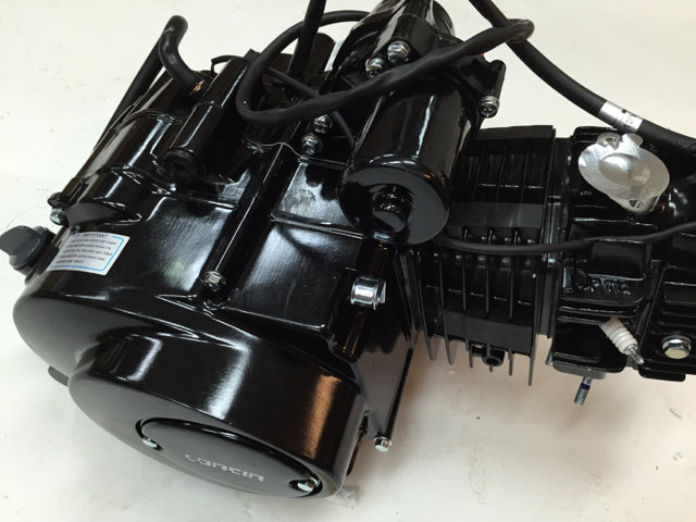 LONCIN komplett motor 125cc 3+1, sort