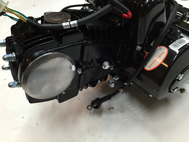 LONCIN komplett motor 125cc 3+1, sort