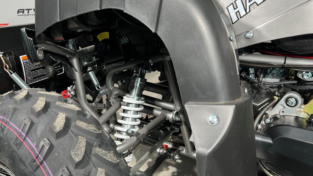 200cc Hammer m/snøskjær, vinsj, Alufelger, kjettinger m.m.