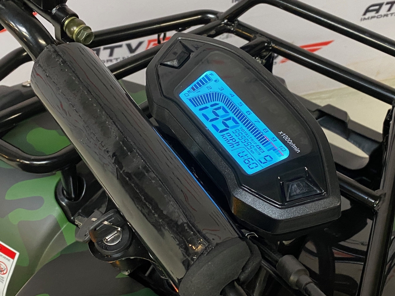 1500W Farmer 60V m/diff. - matt grønn camu (m/stålferger)