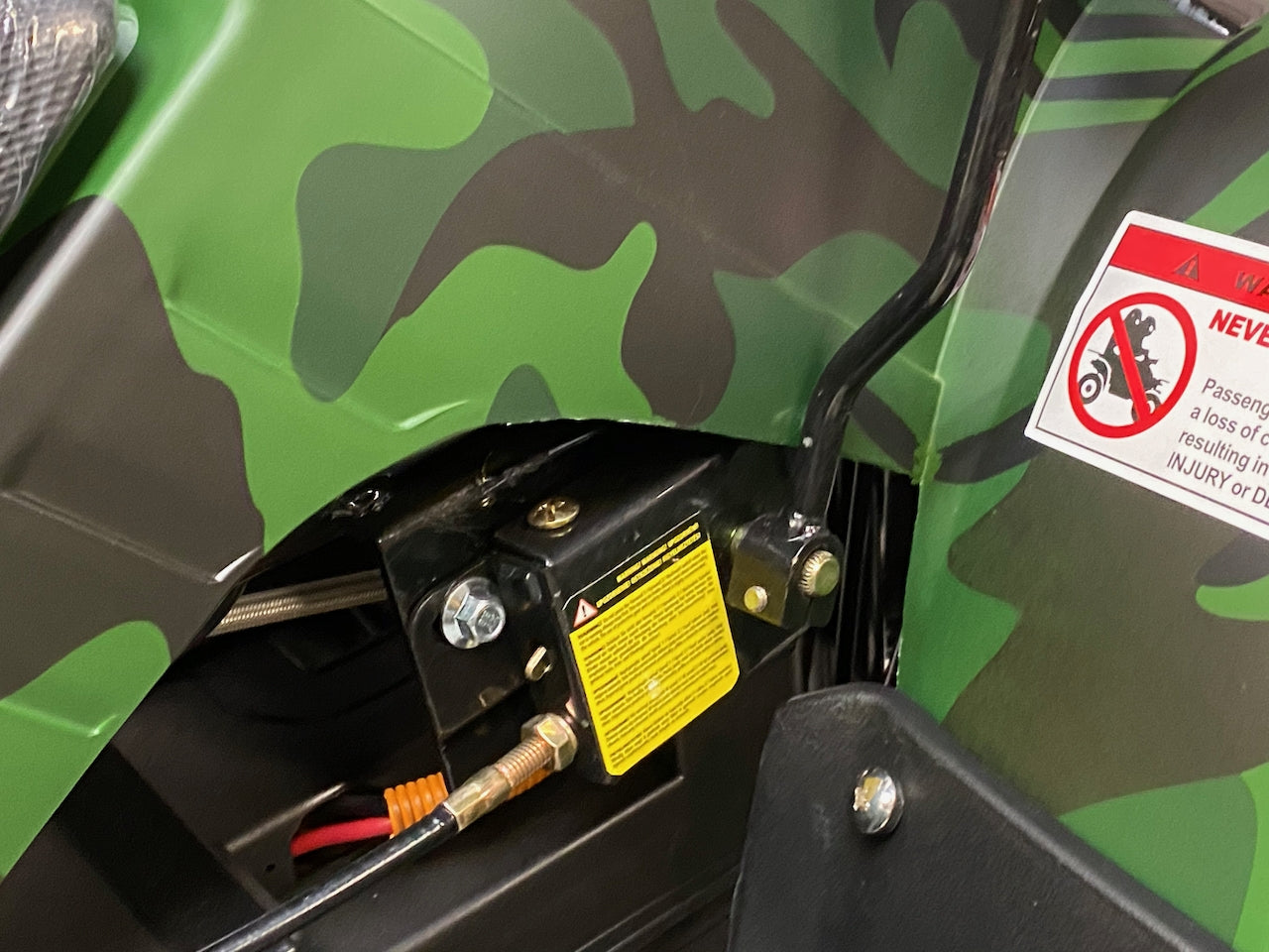 1500W Farmer 60V m/diff. - matt grønn camu (m/stålferger)