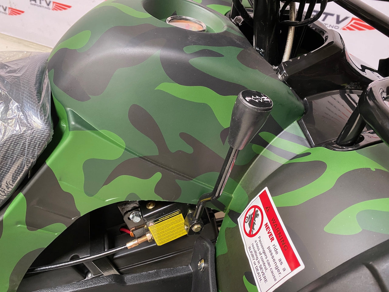 1500W Farmer 60V m/diff. - matt grønn camu (m/stålferger)