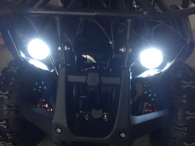 800 W Elektrisk barne ATV blå F1