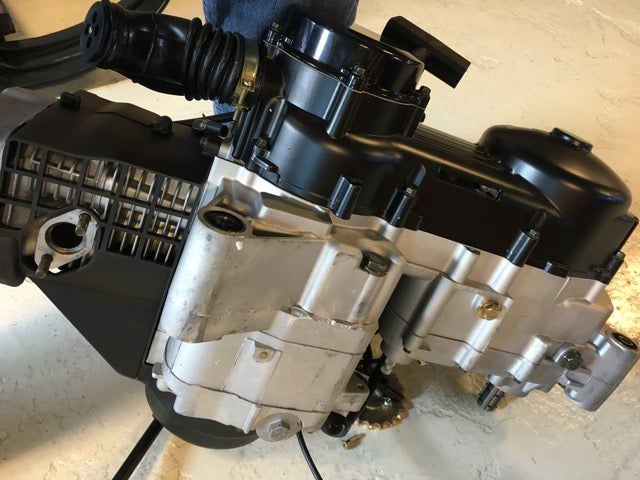 Motor 200cc, GY6 firetakter m/revers