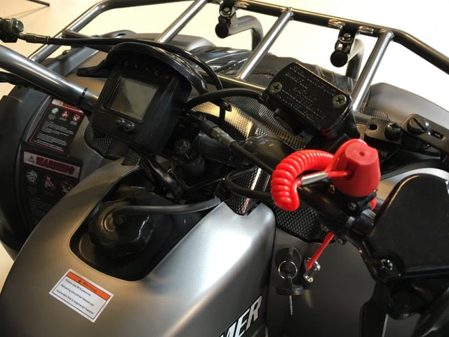 200cc Hammer - Carbon grå m/alu.felger og vinsj + Ledbar