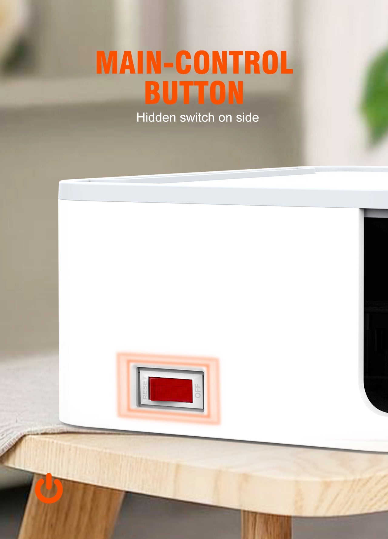 SN5310-N Kabelboks med 5 strømkontakter, 3 USB utganger (lav/bred modell).