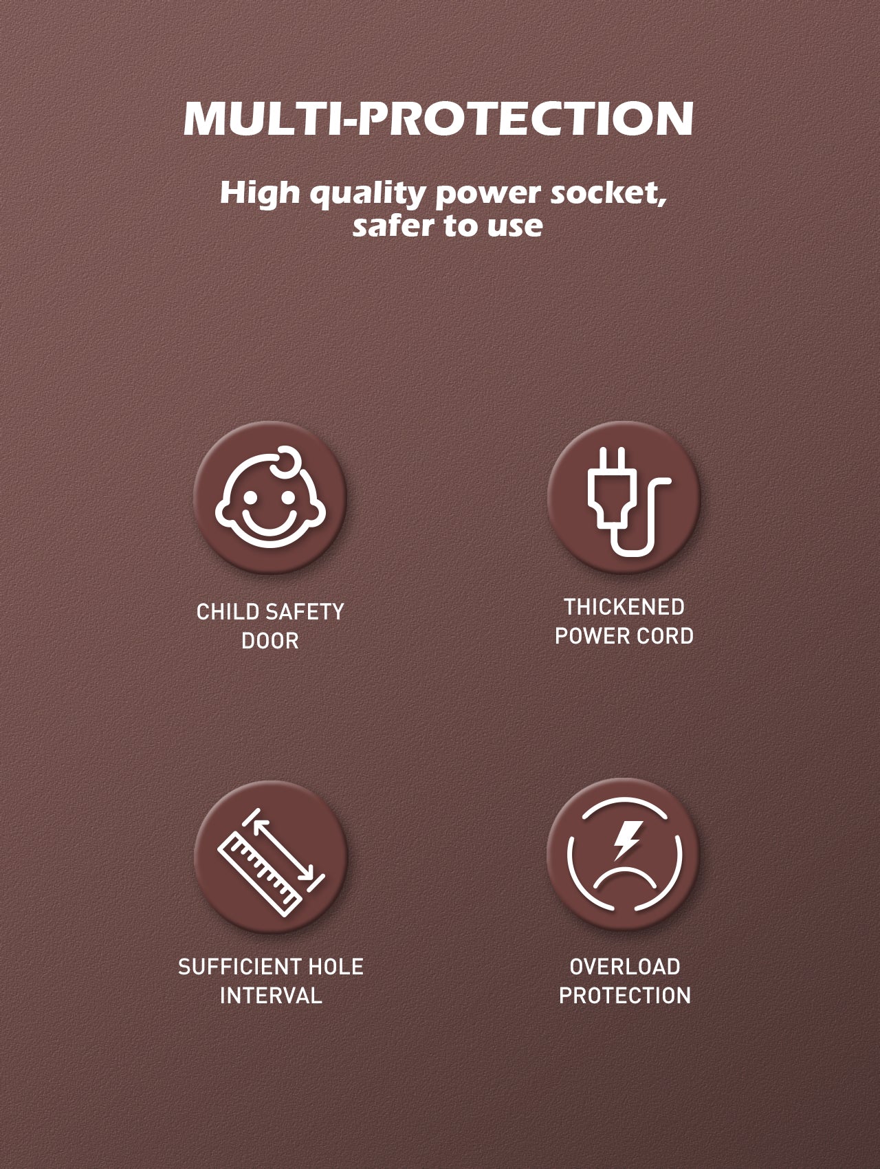 SE3436 Forgreningskontakt med 3 strømkontakter, 3 USB og 1 USB-C hurtiglader