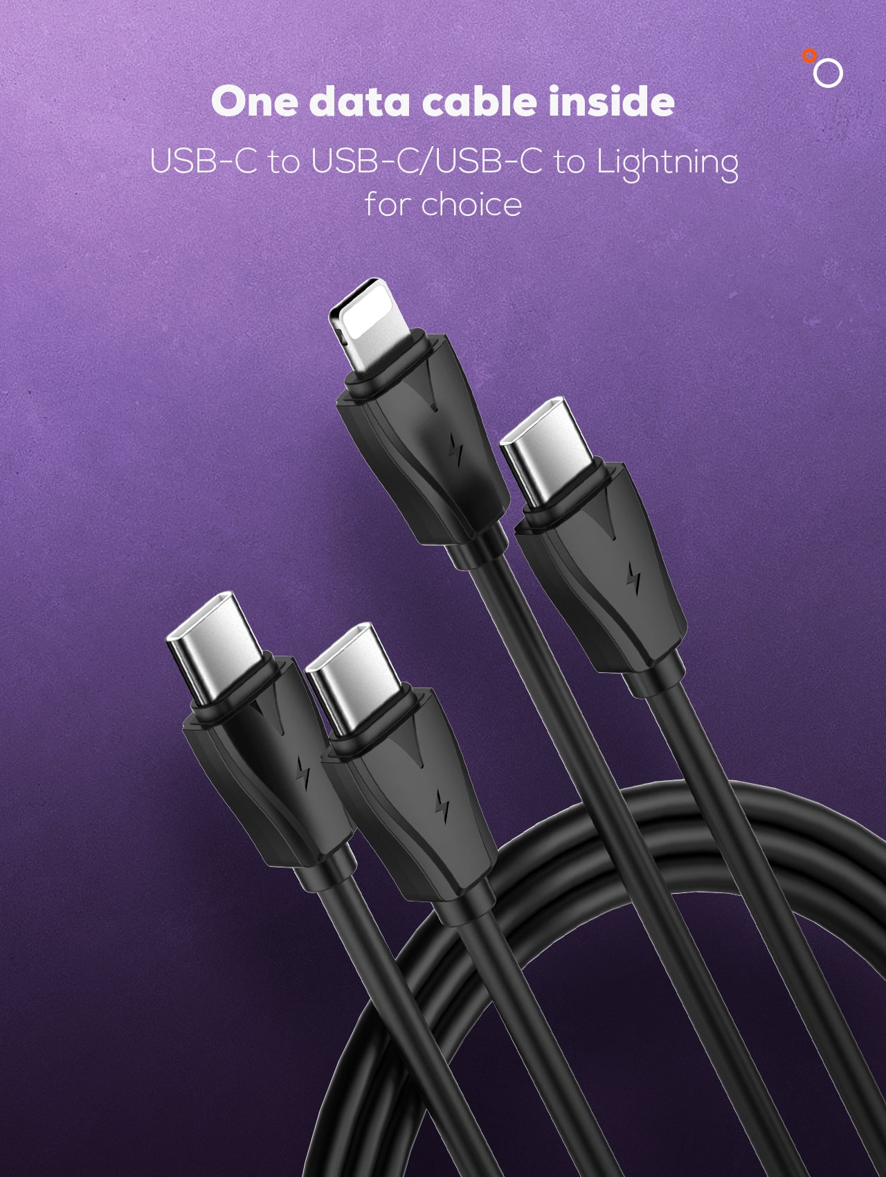 60W lader med doble PD utganger for superrask billading