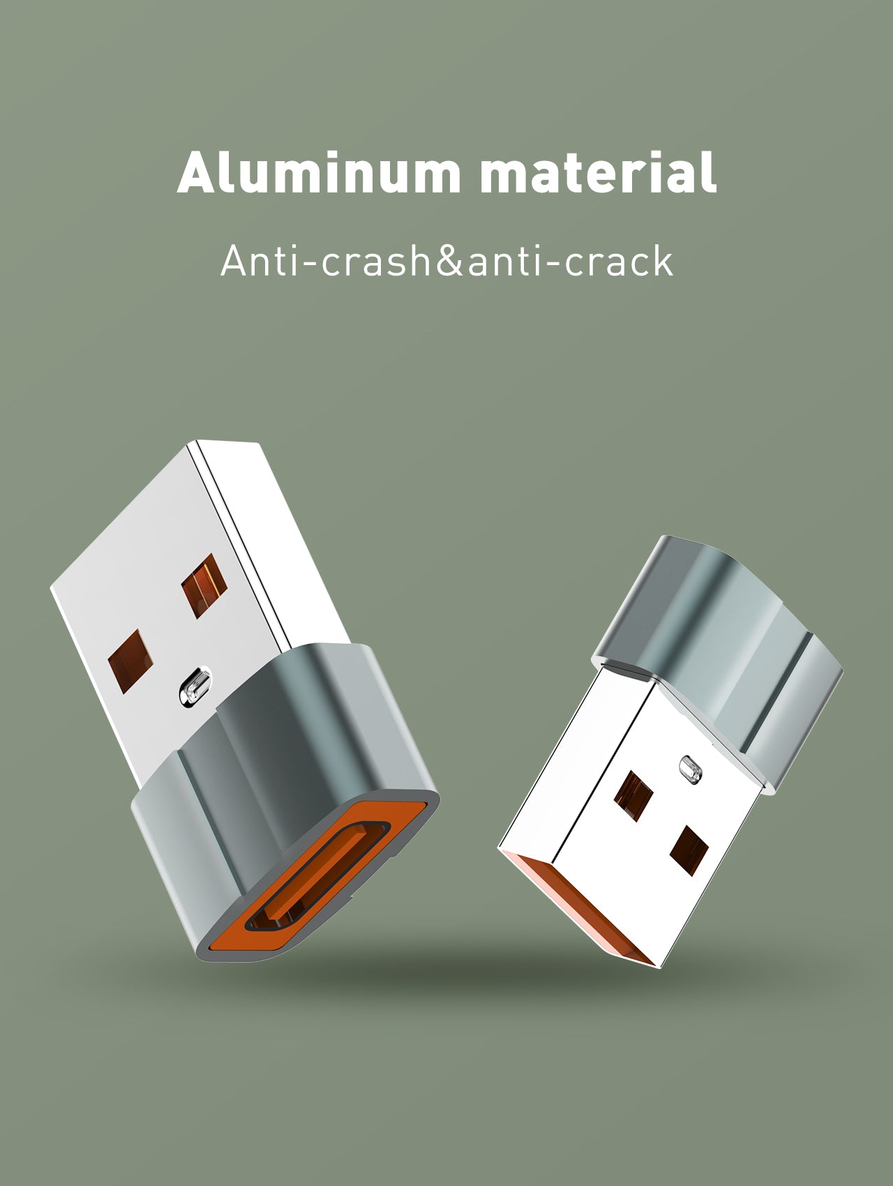 LC150 - overgang type-C til USB - støtter hurtiglading